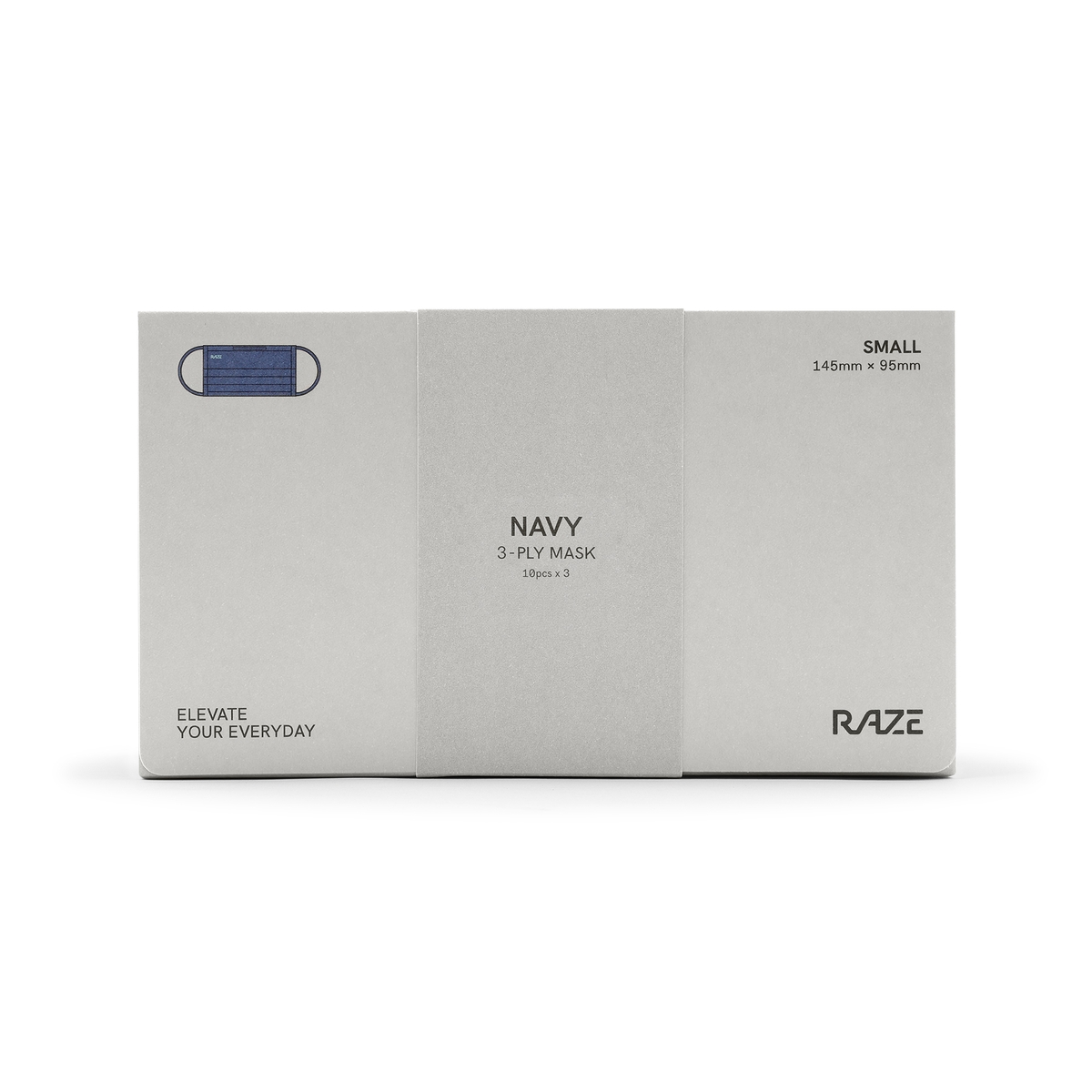Navy 3-Ply Mask Small